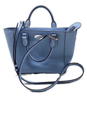 MICHAEL KORS Shoulder Bag, Leather, Blue, Plain, 35S7SD2C1L