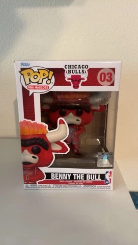 Funko Pop! Vinyl NBA Mascots Benny the Bull #03 Basketball Vinyl Figure
