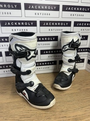 Alpinestars Tech 3 Motocross Stiefel Enduro MX schwarz - weiß - US 2 UK 1 - US 34