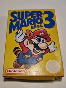 Nintendo Nes Entertainment System Super Mario Bros 3 CIB Deutsch 