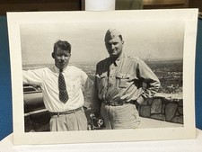 US Army Men WWII Era VTG Photo Lt 177