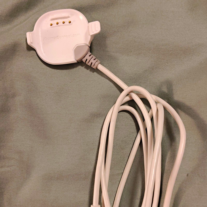 Garmin USB Magnetic Charging Cable For Forerunner 25. White 3ft 010-12883-00