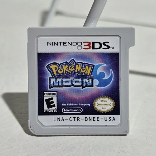 Pokémon Moon (Nintendo 3DS, 2016) Authentic Tested