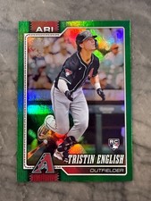 2026 Topps Series 1 Tristin English #346 Green Refractor 73/99