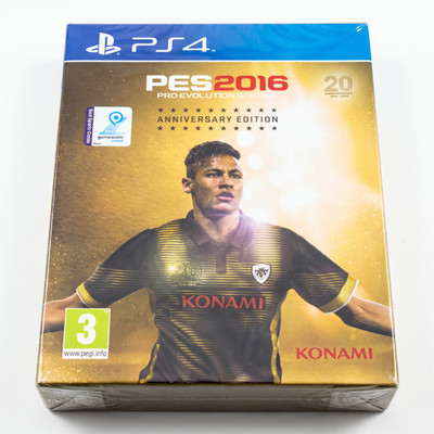 PES 2016 Pro Evolution Soccer 20th Anniversary Edition PS4 Neymar RAR NEU