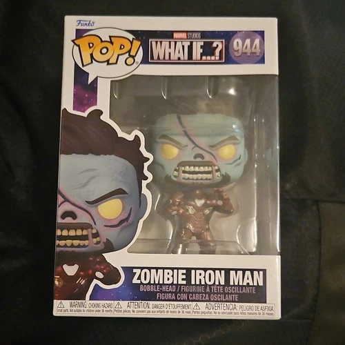 Funko Pop! Vinyl Zombie Iron Man Marvel What If...? #944 Bobblehead Figure