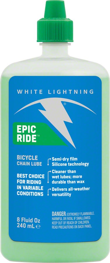 Смазка для велосипедной цепи White Lightning Epic Ride - 8 унций капельная 3990₽