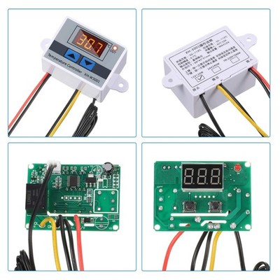 Heating Cooling Electronic Thermostat -50  to 110 