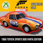 Forza Horizon 6: 1966 Toyota Sports 800 Fanta Edition | Global | Xbox CODE | FH6