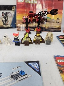 90's Lego Minifigs And Instructions (Starwars, Knights, Pirates) 6056, 7101