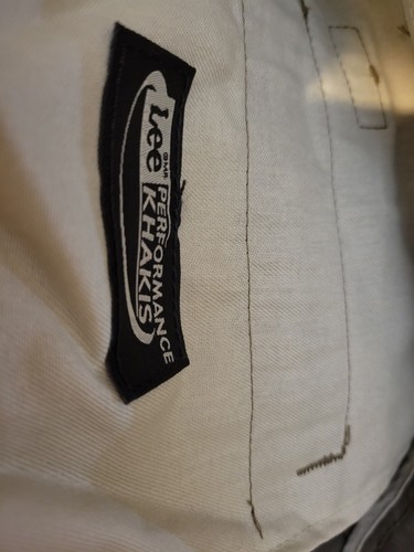 Lee Mr Performance Extreme Comfort Straight Beige Khakis Hose Baumwolle 32x32 - Bild 19 von 24