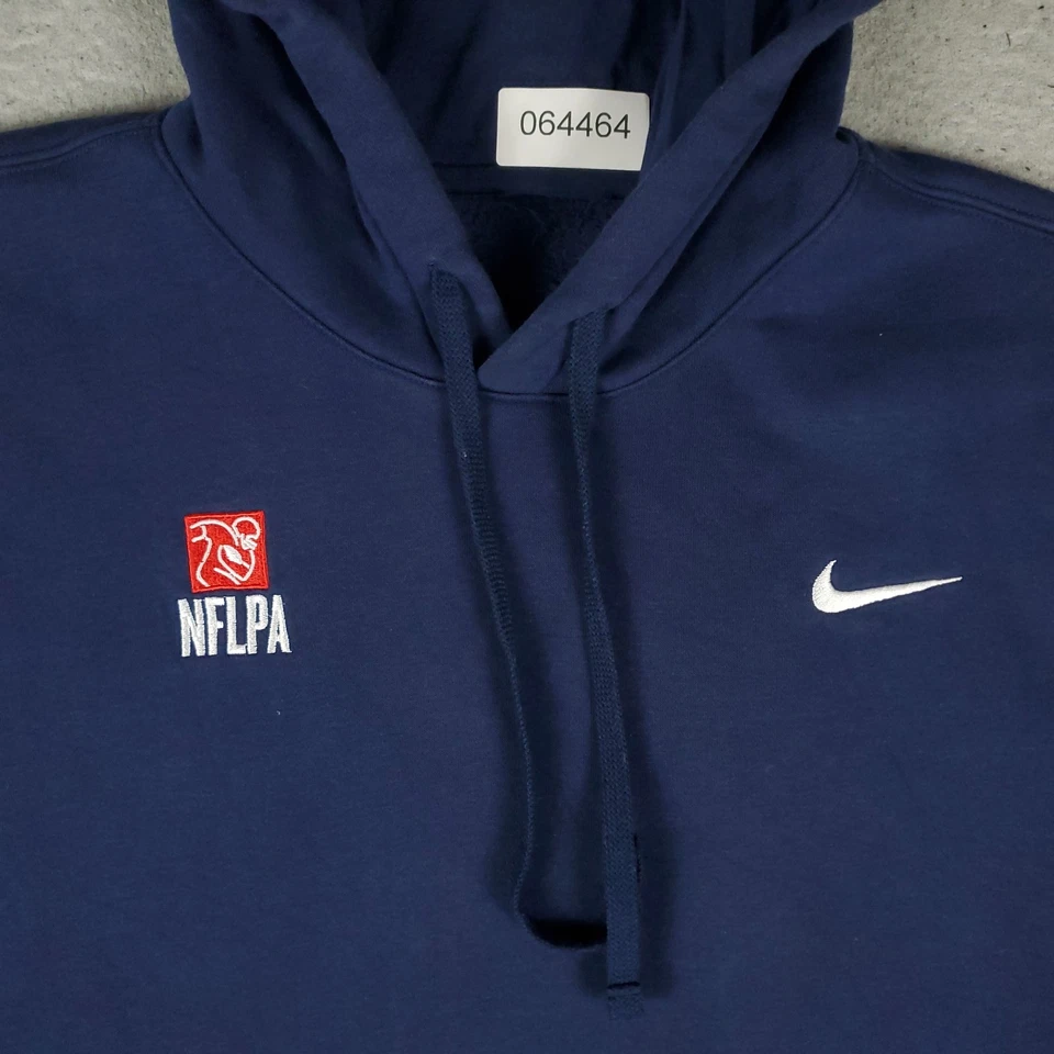 Nike Suéter Para Hombres Talla XL Azul NFLPA Swoosh Pullover Sudadera con Capucha Sudadera * Foto 3 de 4