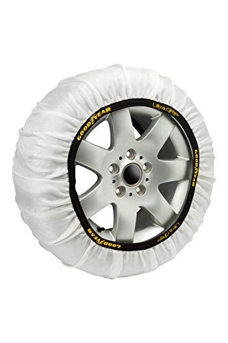 Set of 2 Ultra GRIP Car Textile Snow Chains Size M, White