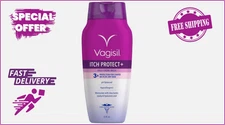 Vagisil Feminine Wash Itch Protect+ pH Balanced Intimate Hygiene Cleanser 12oz