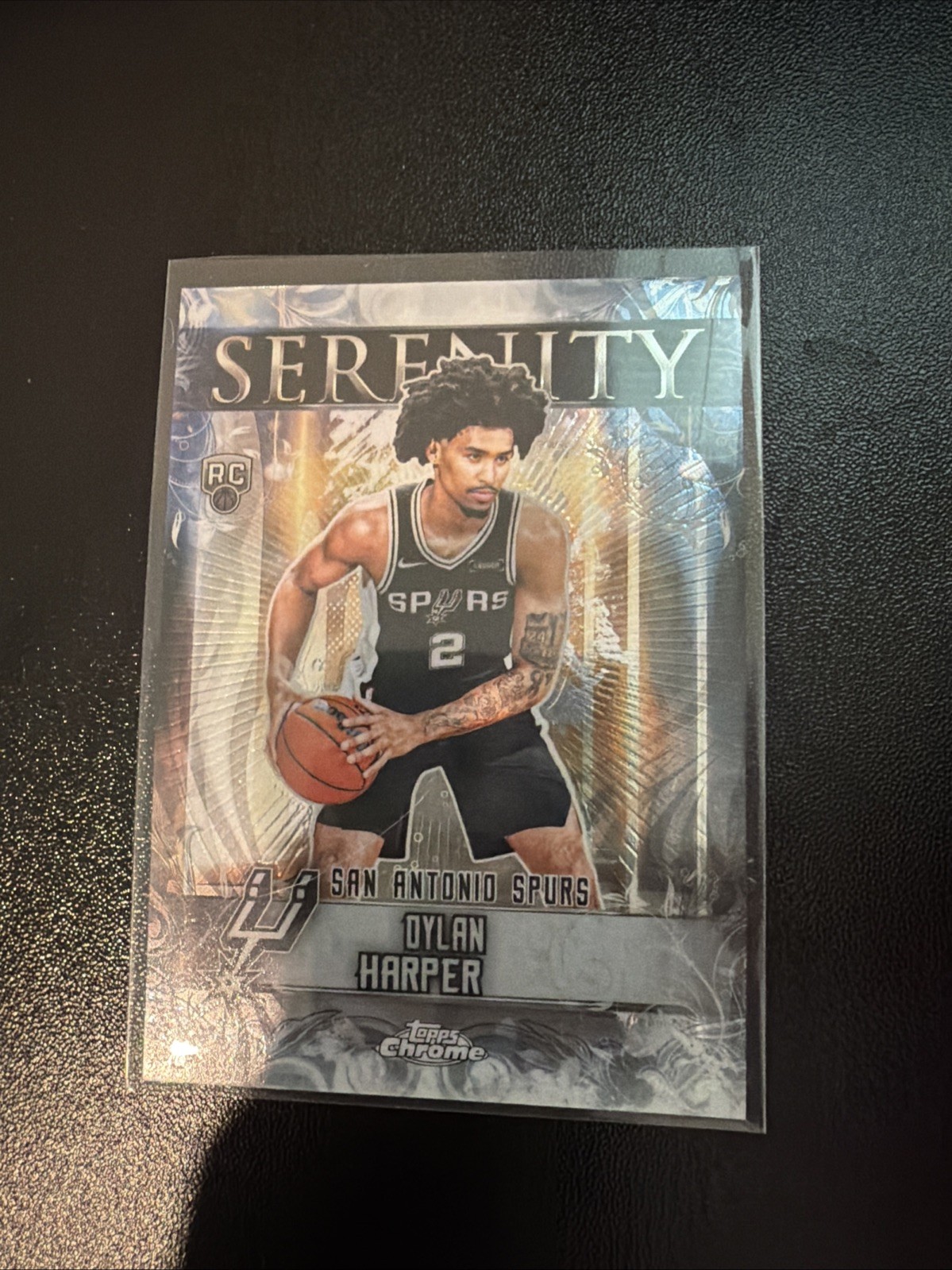 2025-26 Topps Chrome Dylan Harper Serenity Insert RC Rookie #SY-12
