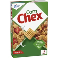 Corn Chex Cereal 12oz Gluten Free Whole Grain Breakfast Snack and Recipe Ingr...