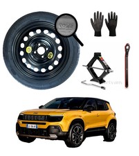 Ruotino di Scorta 17" per Jeep Avenger con Cric e Guanti 125/80R17