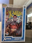 Funko Pop! Comic Book Cover with Case: Marvel - Magneto - Diamond Comics...