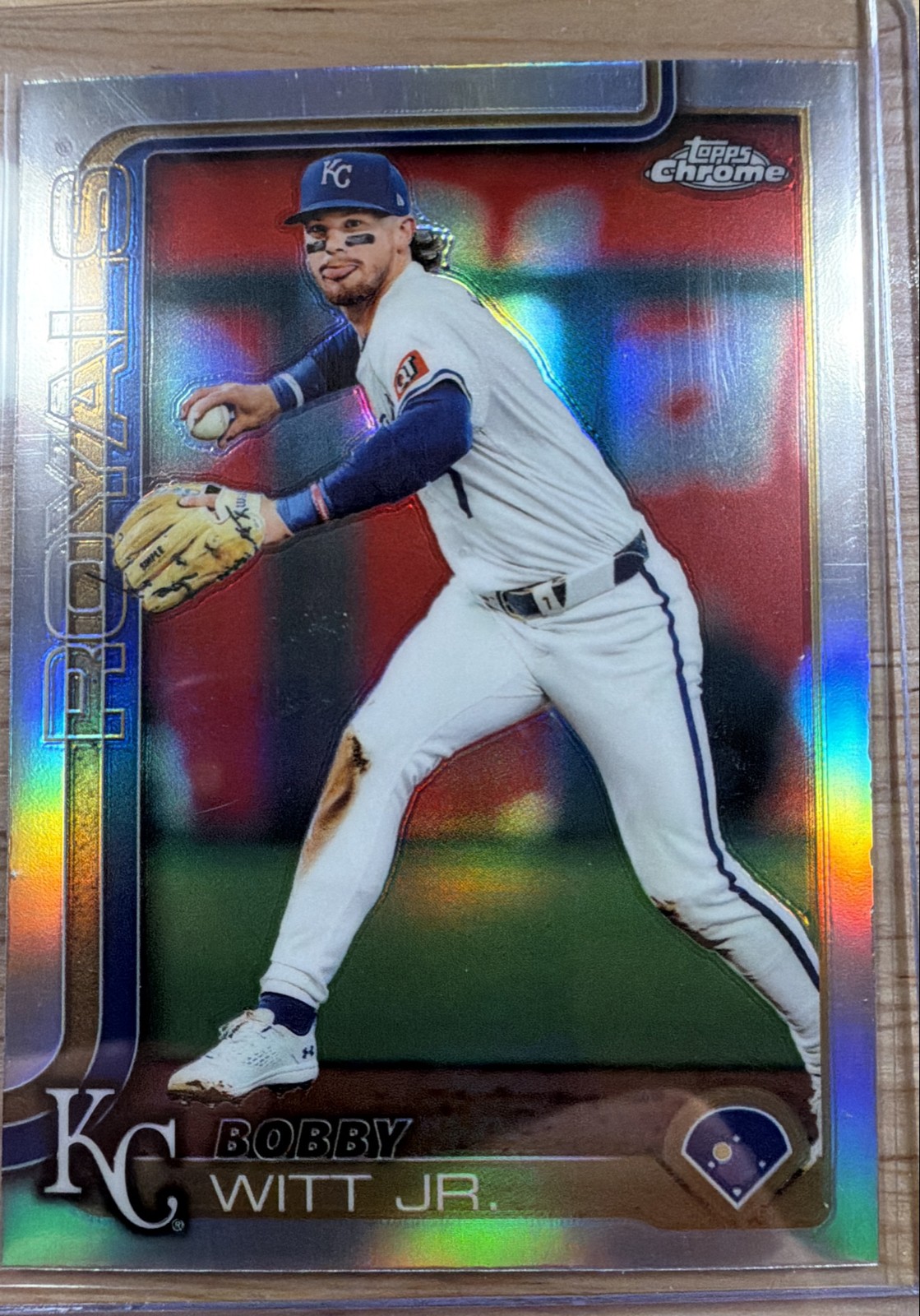 2025 Topps Chrome - Bobby Witt Jr. #93 Refractor