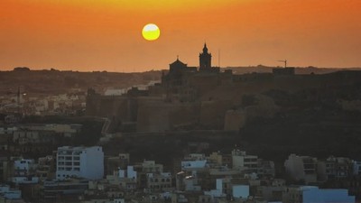 Wandbild: Malta, Insel Comino: Cittadella, eine historische Festungsstadt [...]
