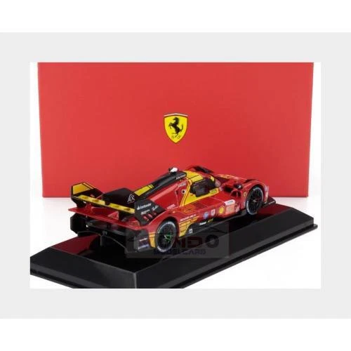 1:43 BURAGO Ferrari 499P #50 Winner Le Mans 2024 Fuoco Molina +Showc.BU36316-50 - Immagine 3 di 3