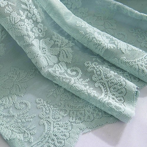 Vintage Embroidered Sheer Lace Window Curtain Kitchen Valance Cafe Tiers Bedroom - Picture 45 of 67