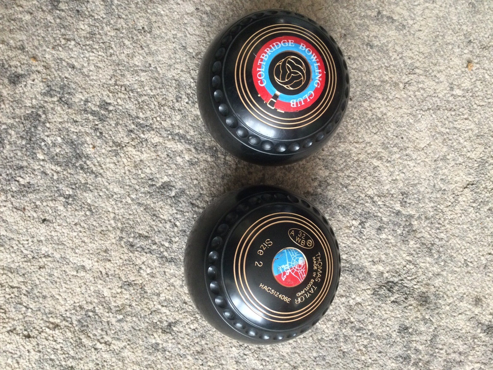 Taylor ace lawn bowls Size 2 Stamped 32 eBay