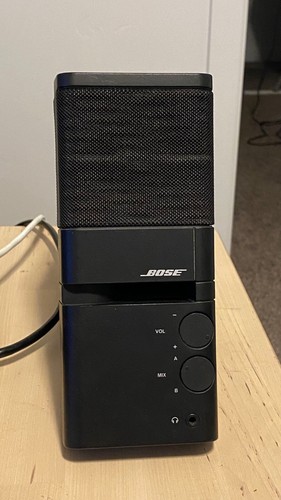 Bose MediaMate Computer Speakers with OEM Power Supply Tested Working - Picture 5 of 10