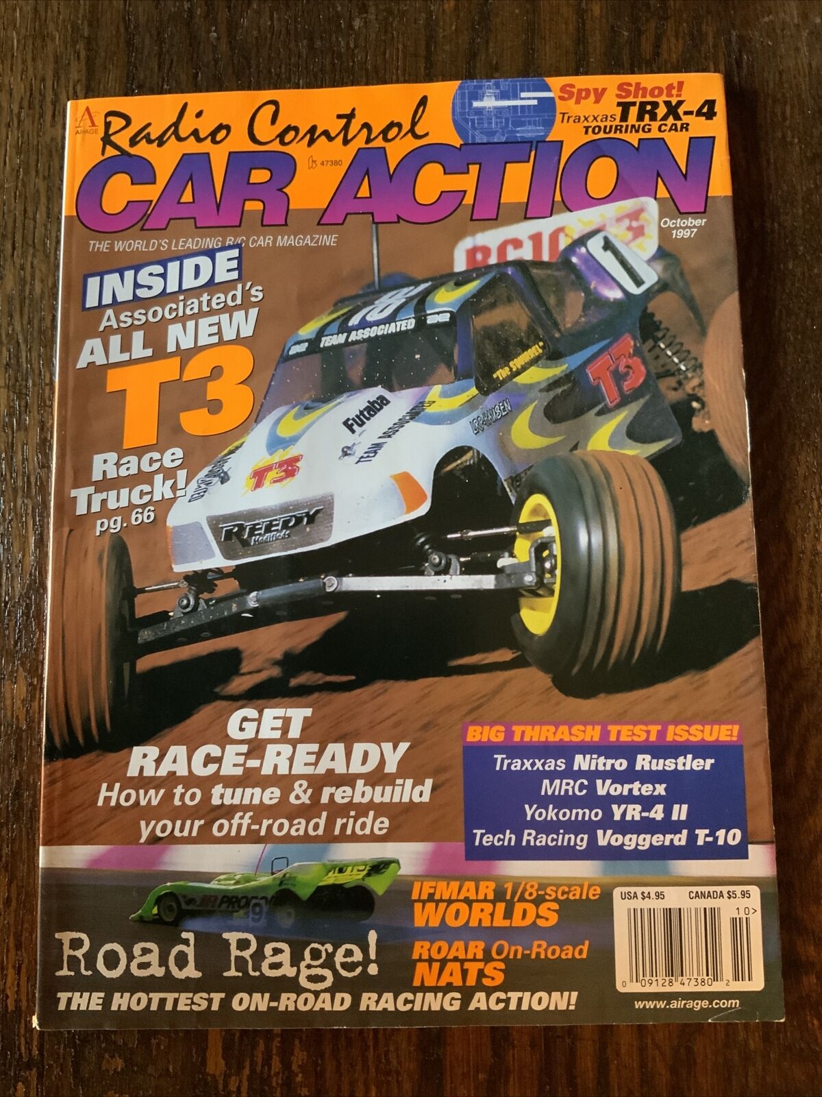 Vintage Radio Control Car Action Oct 1997 Inside Associated’s T3 IFMAR 1/8 WORLD