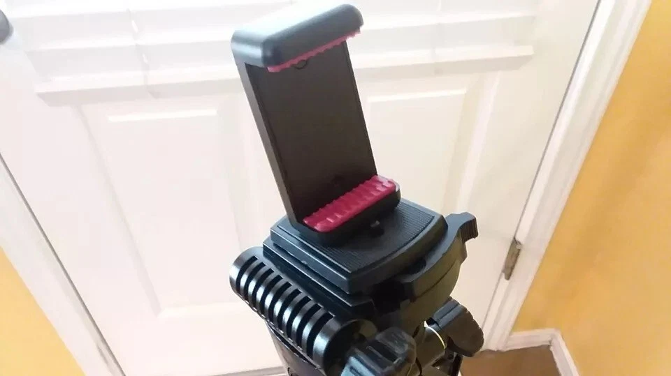 Abrazadera universal para teléfono inteligente Manfrotto, versión básica MCLAMP solo negra NUEVO Foto 4 de 4