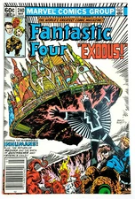 FANTASTIC FOUR # 240 - (1982) MARVEL COMICS - 1ST LUNA MAXIMOFF APPEARANCE