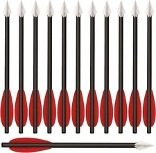 6.3" Crossbow Bolts Carbon Arrows Broadhead Hunting Mini Archery Pistol Crossbow