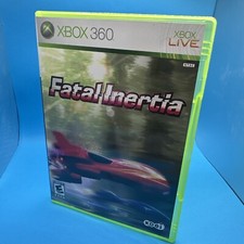 Fatal Inertia (Microsoft Xbox 360) Case & Disc No Manual Tested Koei Racing -OOP