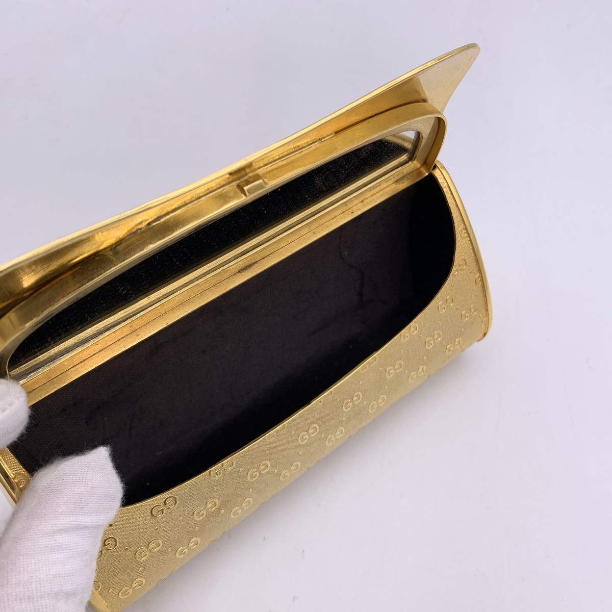 バッグ Vintage Gucci GG pattern clutch bag GUCCI Vintage GG Web Supreme Canvas Clutch Bag Vintage CHIC