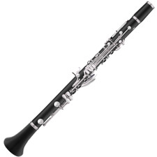 18-key clarinet professional ebony silver-plated keys italian pads with case