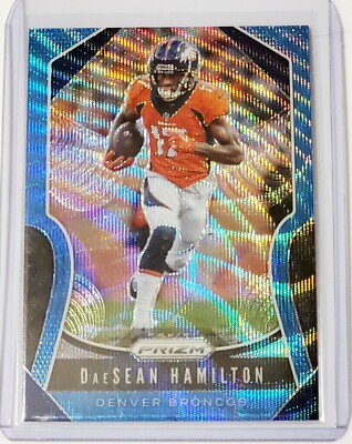 2019 Prizm DaeSean Hamilton Blue Wave Prizm SP #'d 58/199