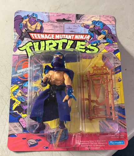 Playmates TMNT Shredder 1988 - Carded / Sealed Figure - Check Description