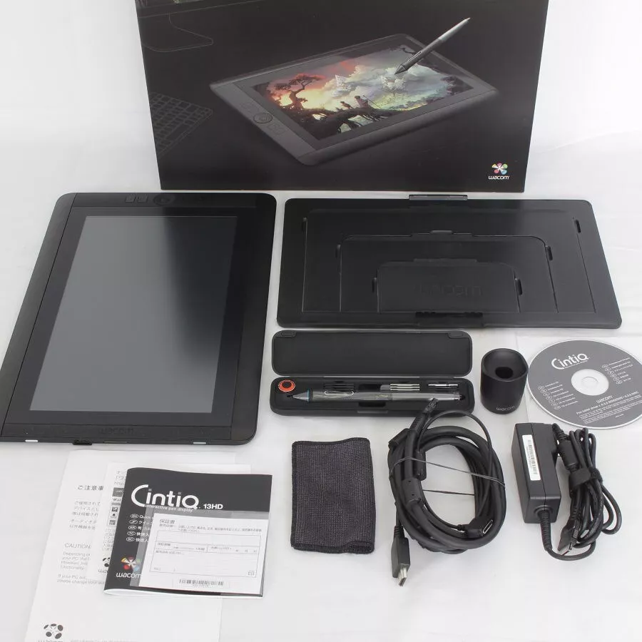 WACOM Cintiq 13HD DTK-1300 / K0 LCD pen tablet From Japan