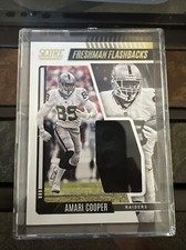 Amari Cooper 2022 Score football Freshman Flashbacks Relic Jersey FF18 Raiders