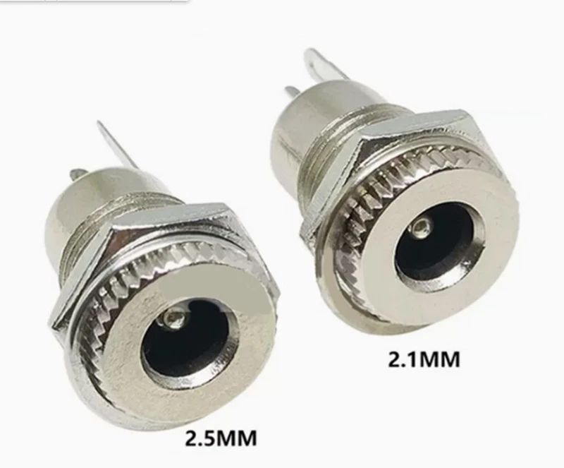 Conector de enchufe de alimentación macho/hembra 5,5 * 2,5 mm de alta corriente todo macho/hembra de 5,5 * 2,1 Foto 2 de 4
