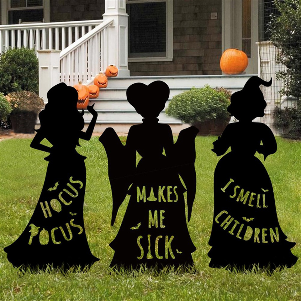 1Pcs Witch Halloween Decorations Outdoor Black Witches,3761 eBay