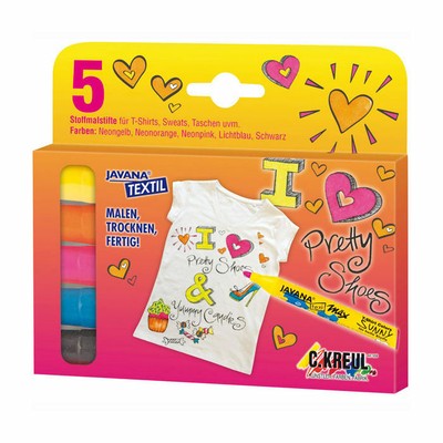 Javana Texi Mäx Sunny Neon, 5er Set