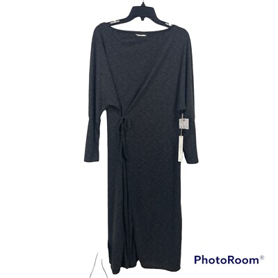 Caslon Cozy Maxi Long Sleeve Knit Wrap Dress grey sz XS Casual Comfy Leisure | eBay Caslon Cozy Maxi Long Sleeve Knit Wrap Dress grey sz XS Casual Comfy Leisure | eBay