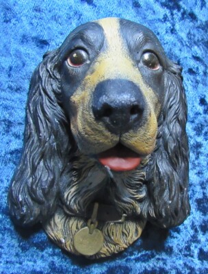 Cocker Spaniel Wall Plaque by Bossons of England