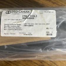 DSG-CANUSA 1/C, 1kV Class1 Cold Shrink Cable Kit (CSSK3) -