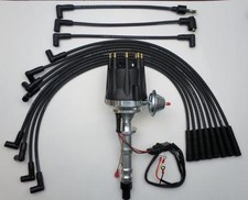 Big Block Chevy 348 409 Pro Series Black Small Cap Hei Distributor Plug Wires