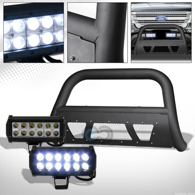 For 1119 Gmc Sierra 2500/3500 Hd Chrome Bull Bar Guard+36W CREE LED Fog Lights eBay