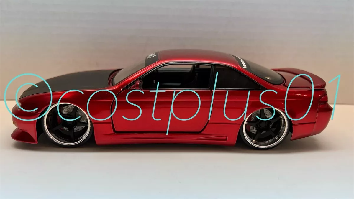 JADA OPTION D 1998 NISSAN 240SX S 14 1:24 RED ***
