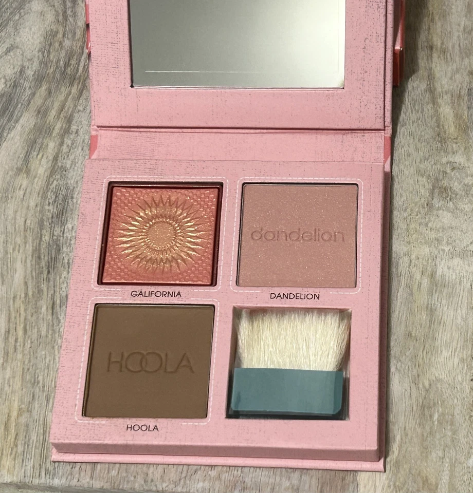 Benefit румяна палитра щеки N веселый Galifornia Hoola одуванчик путешествий новый - Изображение 4 из 4