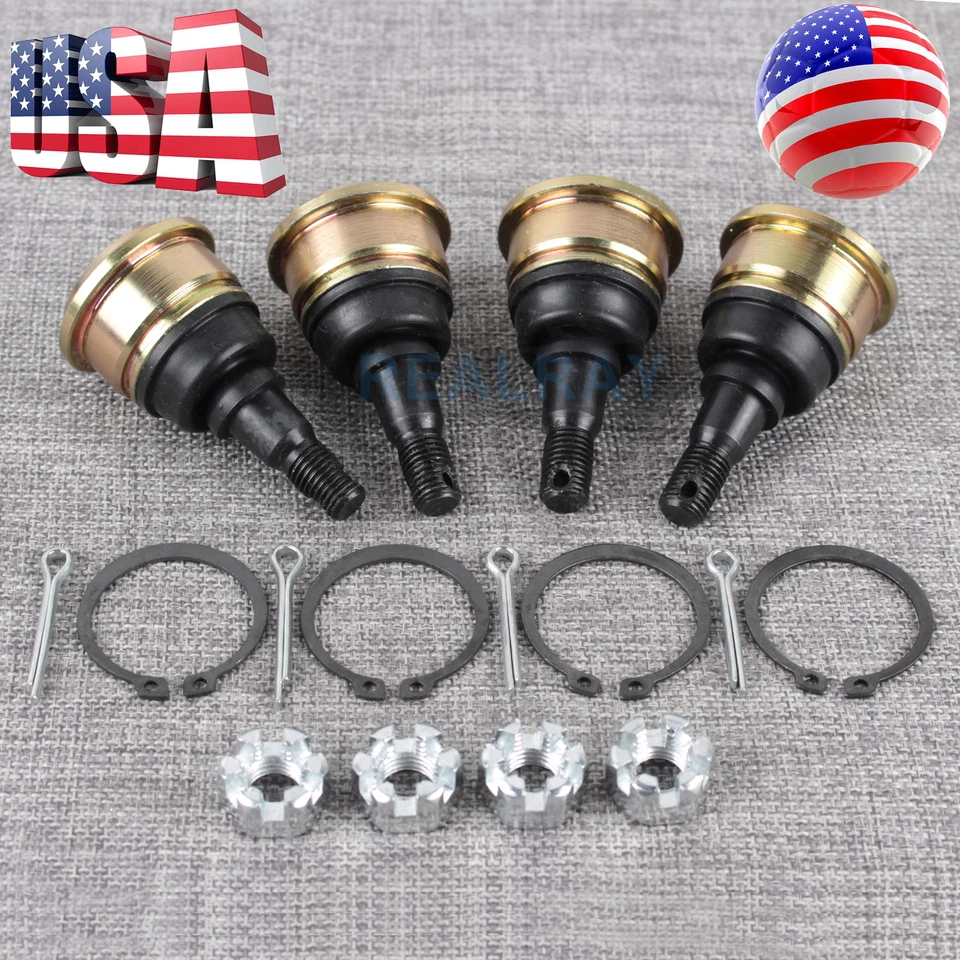 Para Yamaha Ball Joint 3B4-23579-01-00 Kodiak 450 Grizzly 550 4x4 superior inferior 4 peças - Imagem 3 de 4